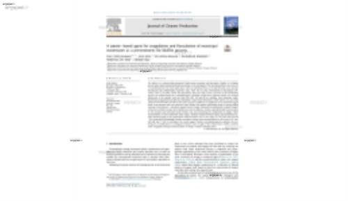A tanninebased agent for coagulation and flocculation of municipal wastewater as a pretreatment for biofilm process